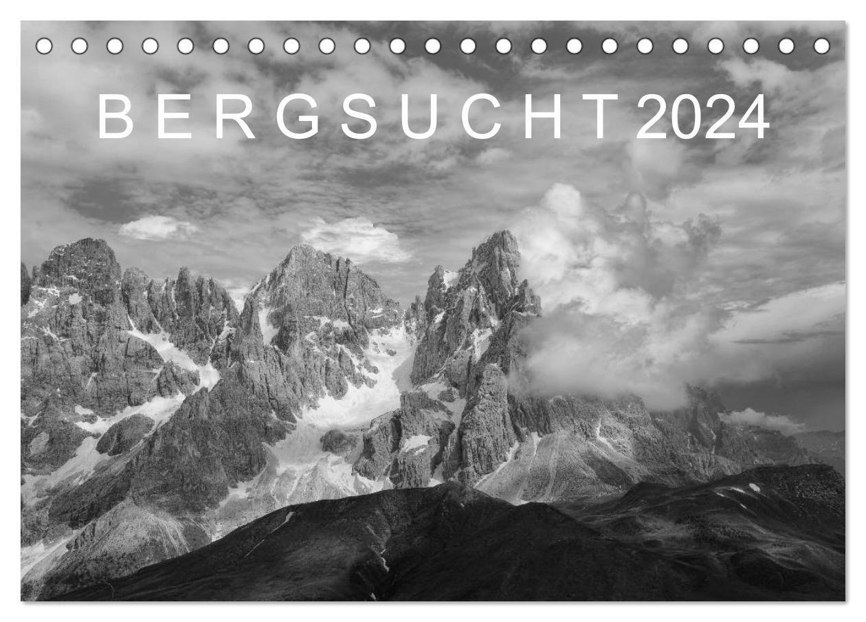 Cover: 9783383435652 | Bergsucht 2024 (Tischkalender 2024 DIN A5 quer), CALVENDO...