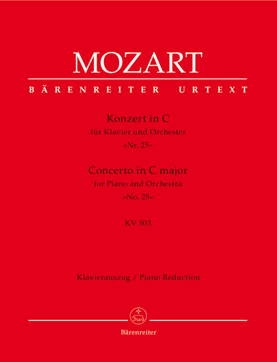 Cover: 9790006455010 | Piano Concerto No.25 In C K.503 | Wolfgang Amadeus Mozart | Buch