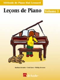 Cover: 9789043134743 | Méthode de piano Hal Leonard vol.3 - Lecons (+CD) pour piano (frz)