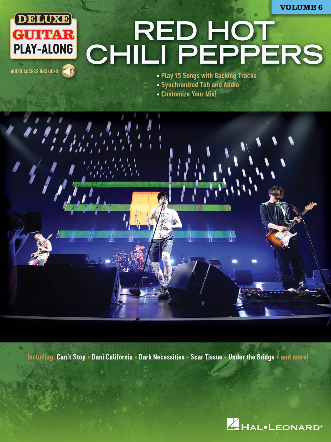 Cover: 888680709433 | Red Hot Chili Peppers | Deluxe Guitar Play-Along Volume 6 | 2018