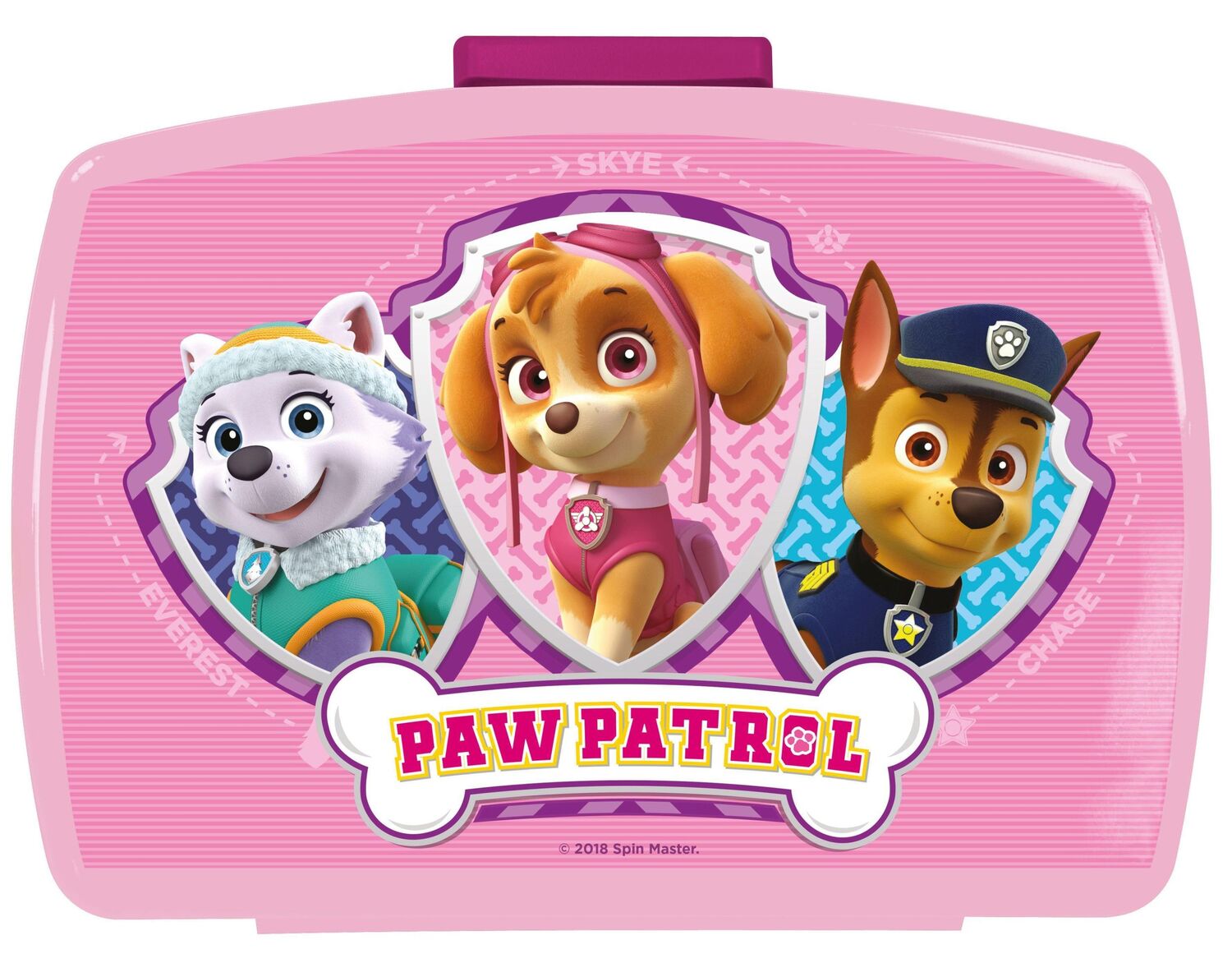 Cover: 4043891292266 | Paw Patrol Girls Brotdose mit Einsatz | Stück | Deutsch | 2018