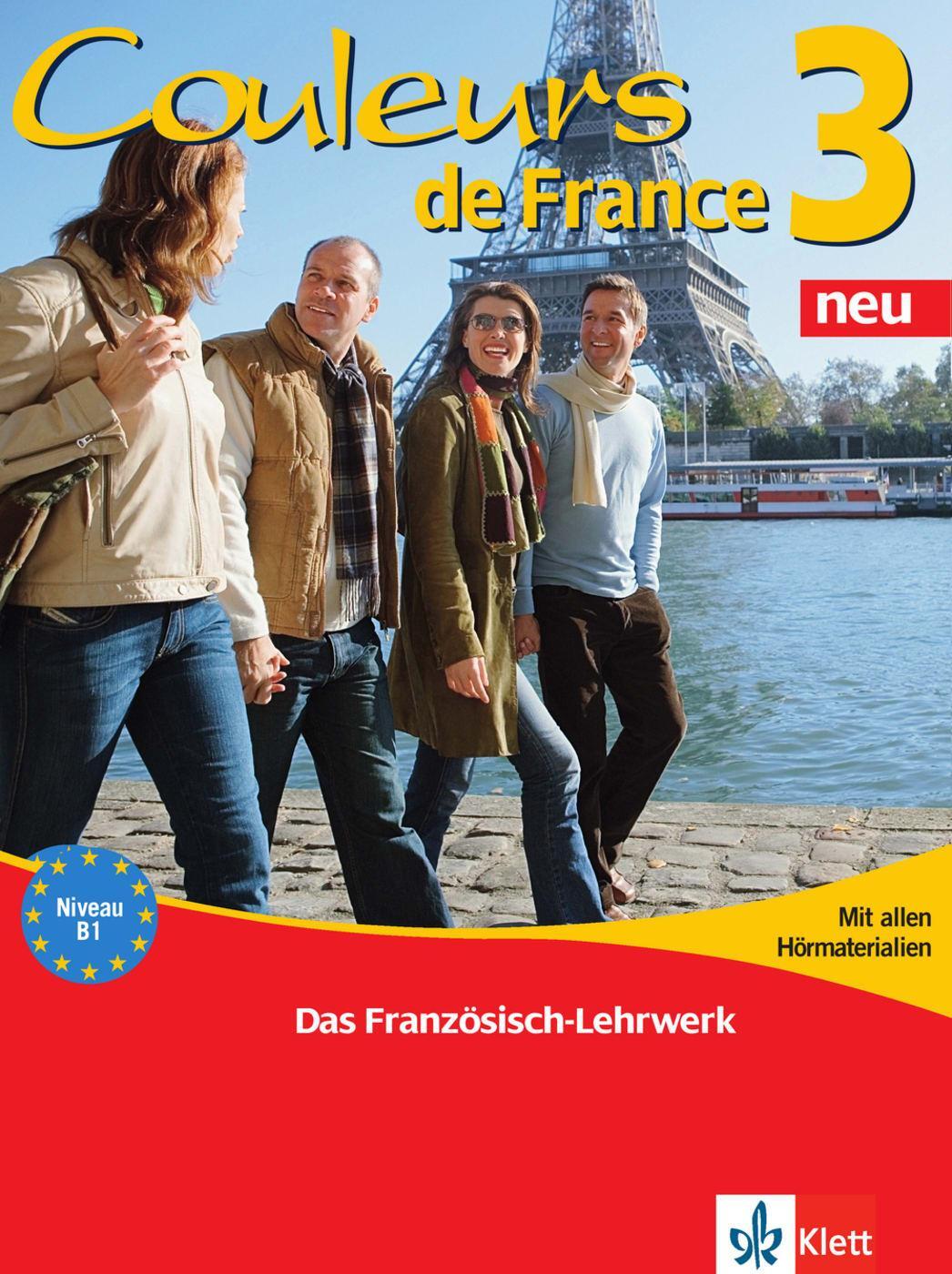 Cover: 9783126066884 | Couleurs de France Neu 3 - Lehr- und Arbeitsbuch mit allen...