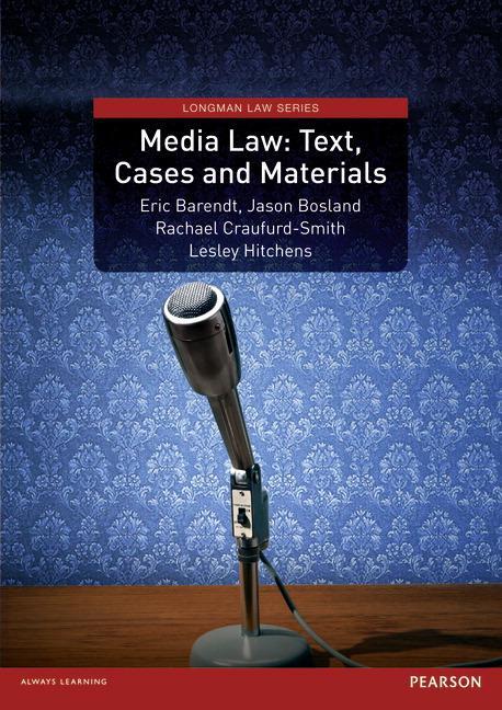 Cover: 9781408221617 | Media Law: Text, Cases and Materials | Eric Barendt (u. a.) | Buch