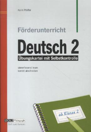 Cover: 9783897784529 | 2. Schuljahr | Broschüre | Deutsch | 2012 | Stolz | EAN 9783897784529