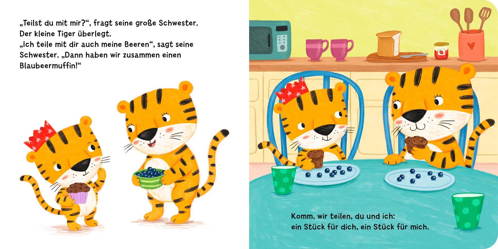 Bild: 9783480239313 | Teilen ist schön, kleiner Tiger! | Anja Kiel | Buch | 18 S. | Deutsch