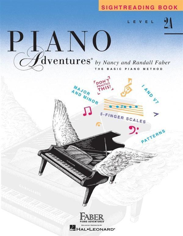 Cover: 9781616776381 | Level 2a - Sightreading Book: Piano Adventures | Nancy Faber (u. a.)