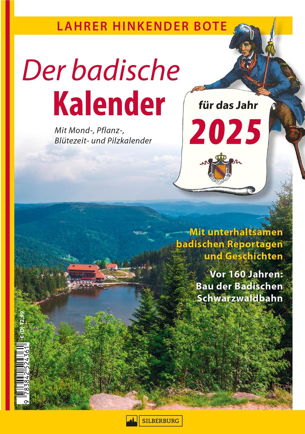 Cover: 9783842524361 | Lahrer Hinkender Bote 2025 | Der badische Kalender | Taschenbuch