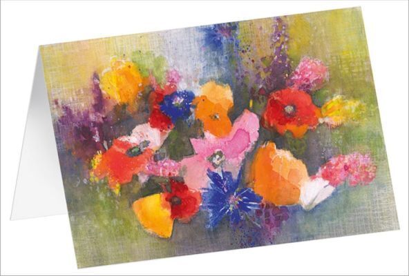 Bild: 4250454730077 | Kunstkarten-Set "Blütenpracht" | im Schmuckkarton | Stefanie Bahlinger