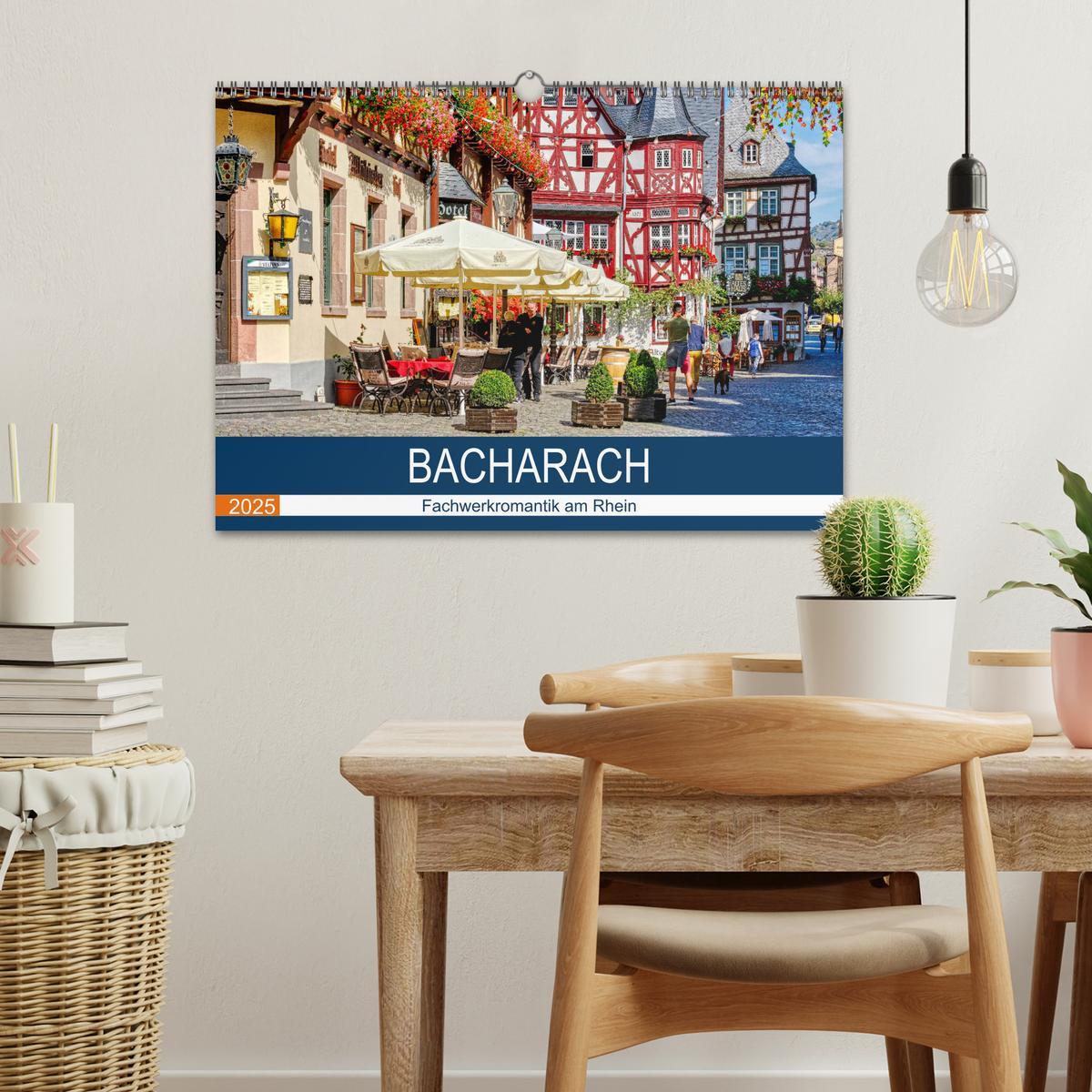 Bild: 9783435161300 | Bacharach - Fachwerkromantik am Rhein (Wandkalender 2025 DIN A3...