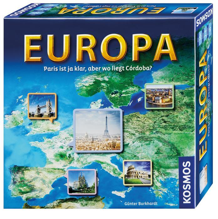 Cover: 4002051692636 | Europa | Familienspiel für 2 - 6 Spieler ab 10 Jahren | Burkhardt