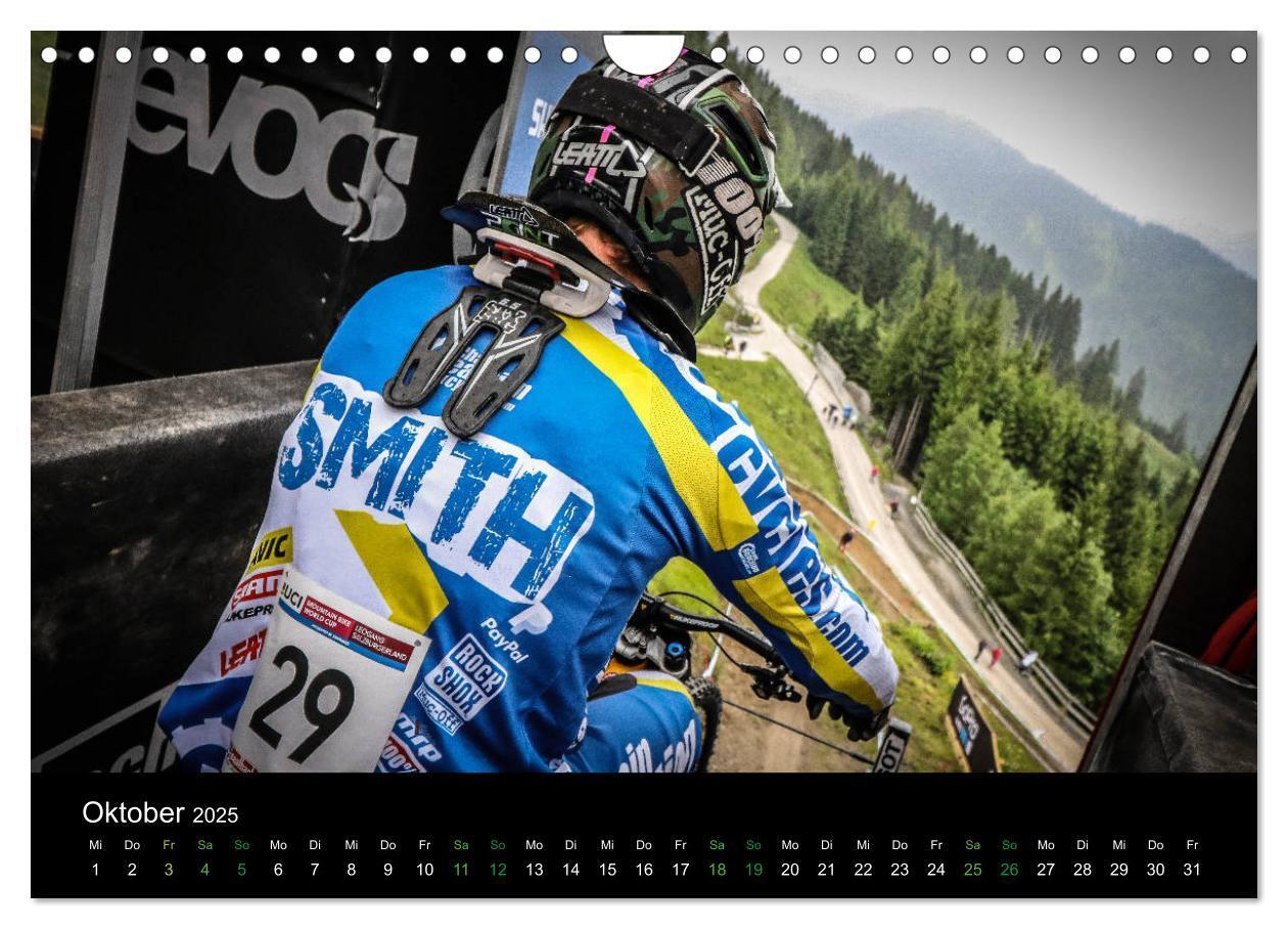 Bild: 9783435433124 | Downhill Racing 2025 (Wandkalender 2025 DIN A4 quer), CALVENDO...