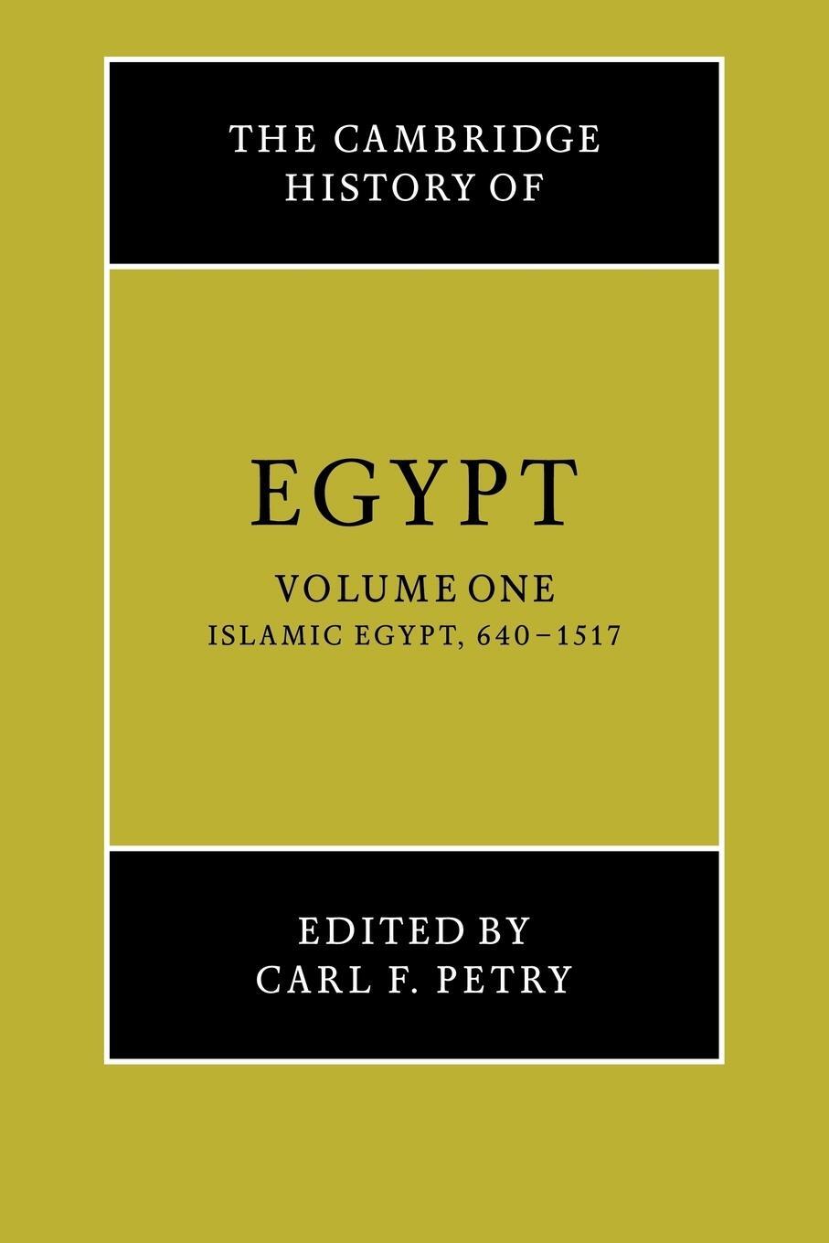 Cover: 9780521068857 | The Cambridge History of Egypt | Carl F. Petry | Taschenbuch | 2008