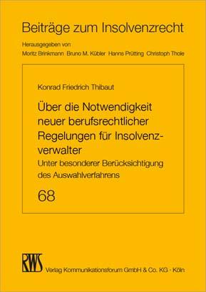 Cover: 9783814516684 | Über die Notwendigkeit neuer berufsrechtlicher Regelungen für...