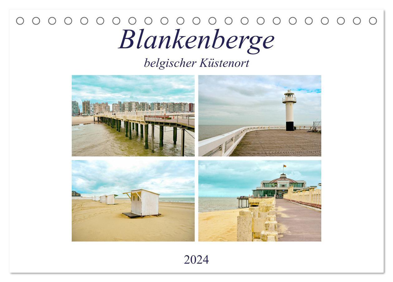 Cover: 9783383031649 | Blankenberge - belgischer Küstenort (Tischkalender 2024 DIN A5...