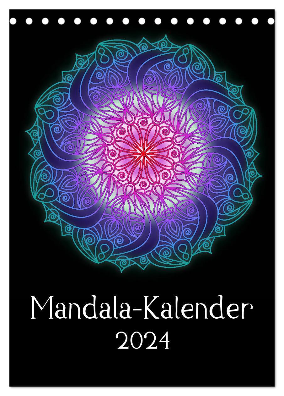 Cover: 9783675447042 | Mandala-Kalender 2024 (Tischkalender 2024 DIN A5 hoch), CALVENDO...