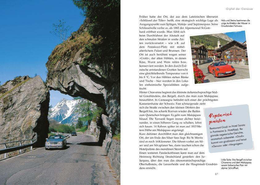 Bild: 9783862468355 | Cabrio-Routen durch die Alpen | Petra Kratzert | Taschenbuch | Deutsch