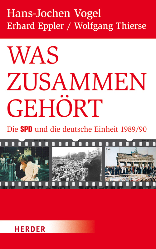 Cover: 9783451333811 | Was zusammengehört | Die SPD und die deutsche Einheit 1989/90 | Buch
