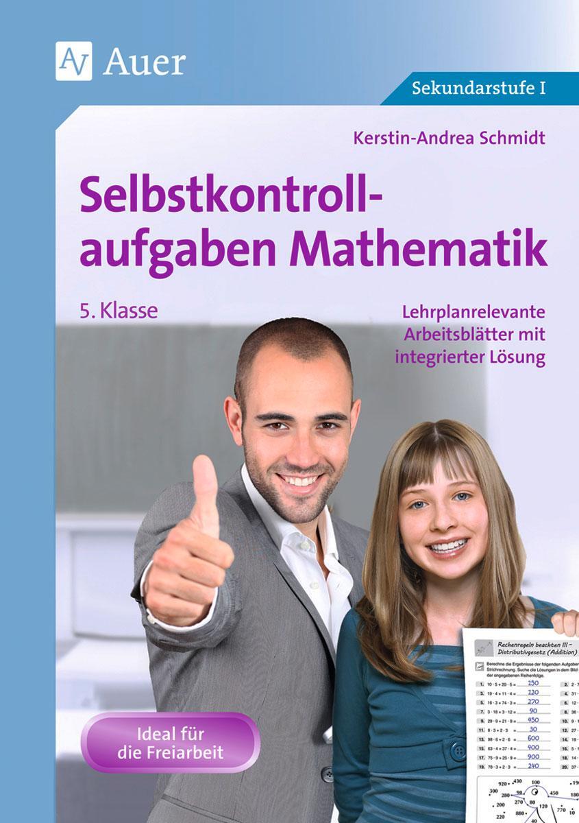 Cover: 9783403071525 | Selbstkontrollaufgaben Mathematik Klasse 5 | Schmidt (u. a.) | Deutsch