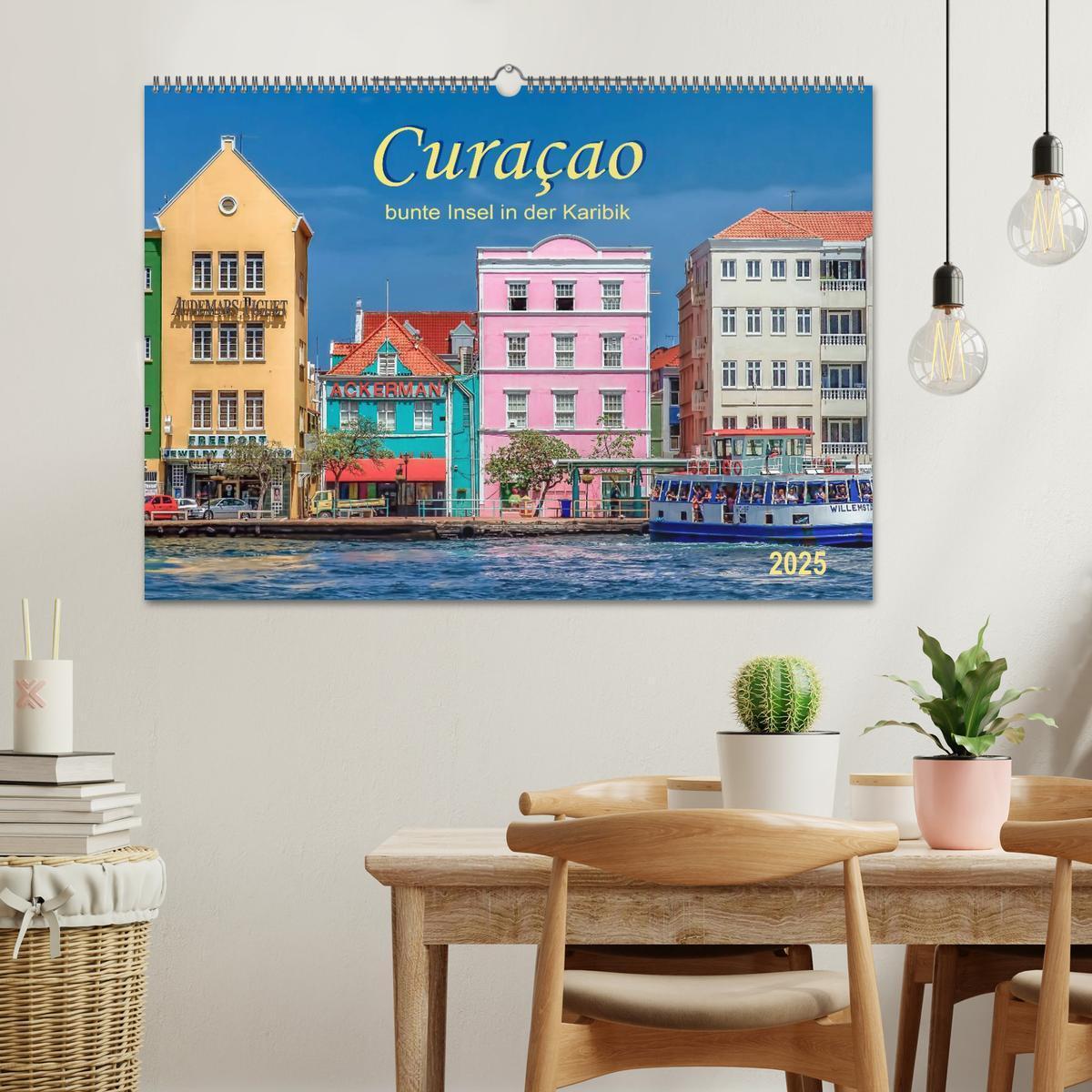 Bild: 9783435568574 | Curaçao - bunte Insel in der Karibik (Wandkalender 2025 DIN A2...