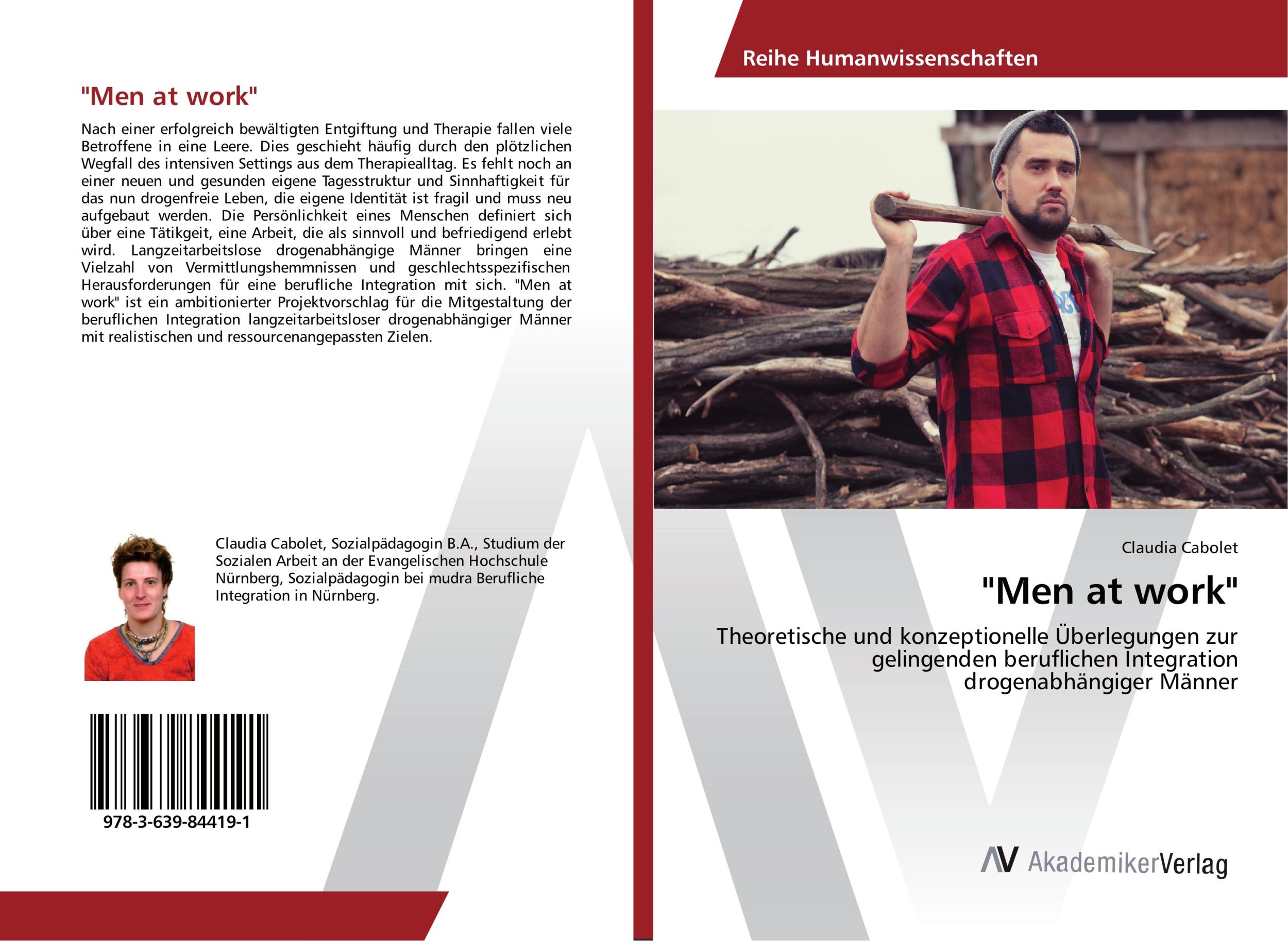 Cover: 9783639844191 | "Men at work" | Claudia Cabolet | Taschenbuch | Paperback | 80 S.