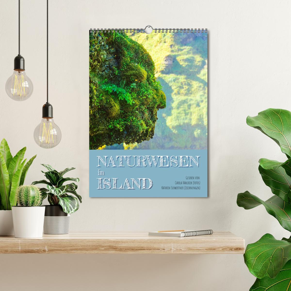 Bild: 9783435913480 | Naturwesen in Island (Wandkalender 2025 DIN A3 hoch), CALVENDO...