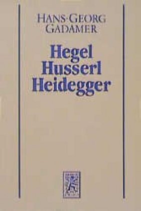 Cover: 9783162452207 | Neuere Philosophie. Tl.1 | Hegel, Husserl, Heidegger | Gadamer | Buch