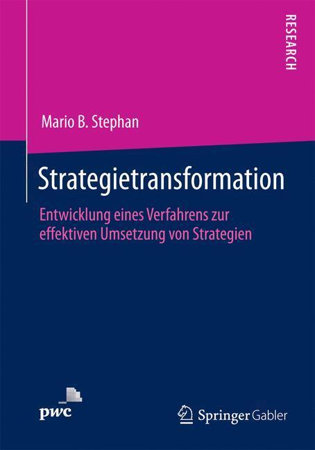 Cover: 9783658051471 | Strategietransformation | Mario B. Stephan | Taschenbuch