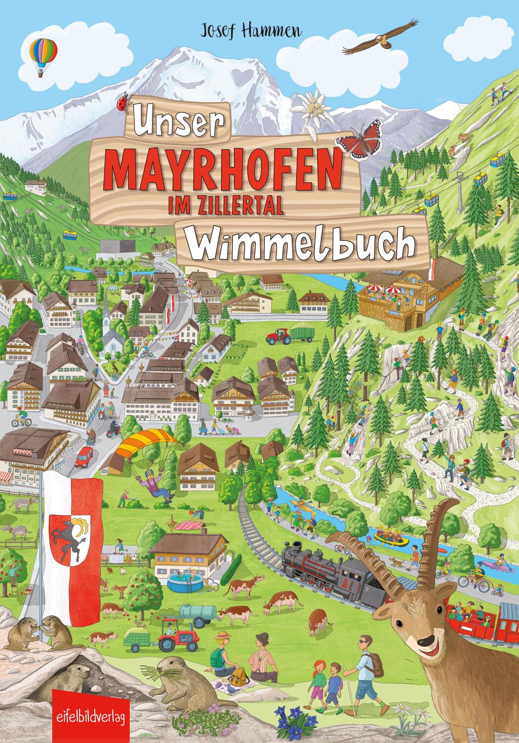 Cover: 9783985080298 | Unser MAYRHOFEN IM ZILLERTAL Wimmelbuch | Josef Hammen | Buch | 14 S.