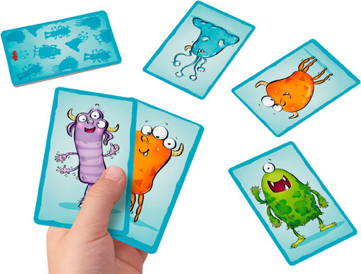Bild: 4010168256467 | Trumpf Junior (Kinderspiel) | 36 Monsterkarten, 1 Spielanleitung