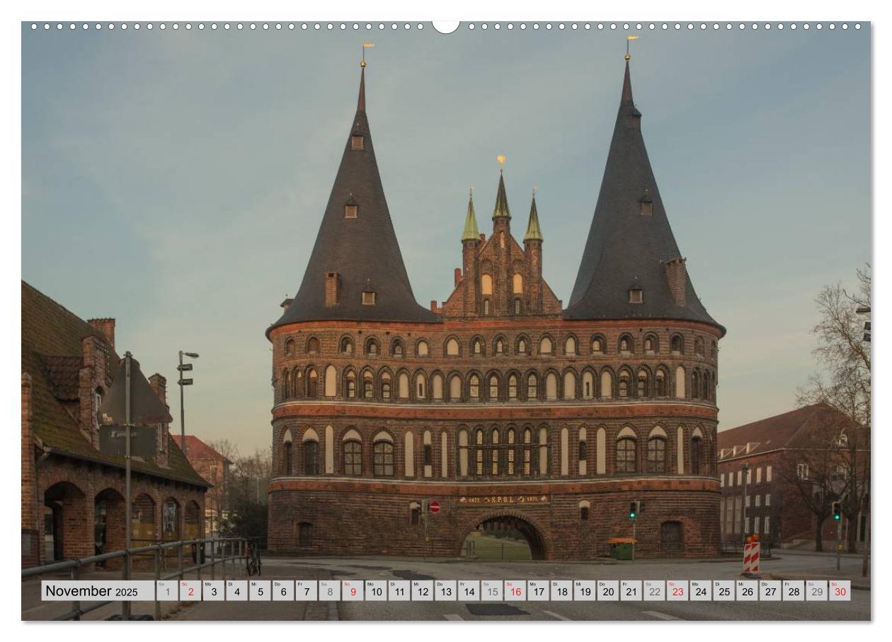 Bild: 9783435675586 | Hansestadt Lübeck (hochwertiger Premium Wandkalender 2025 DIN A2...