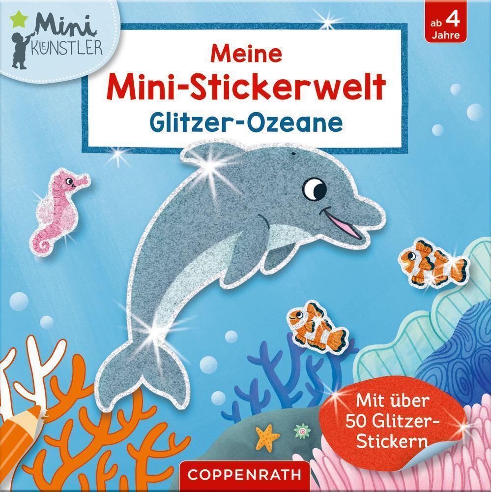 Cover: 4050003951263 | Meine Mini-Stickerwelt - Glitzer-Ozeane | Mit über 50 Glitzer-Stickern