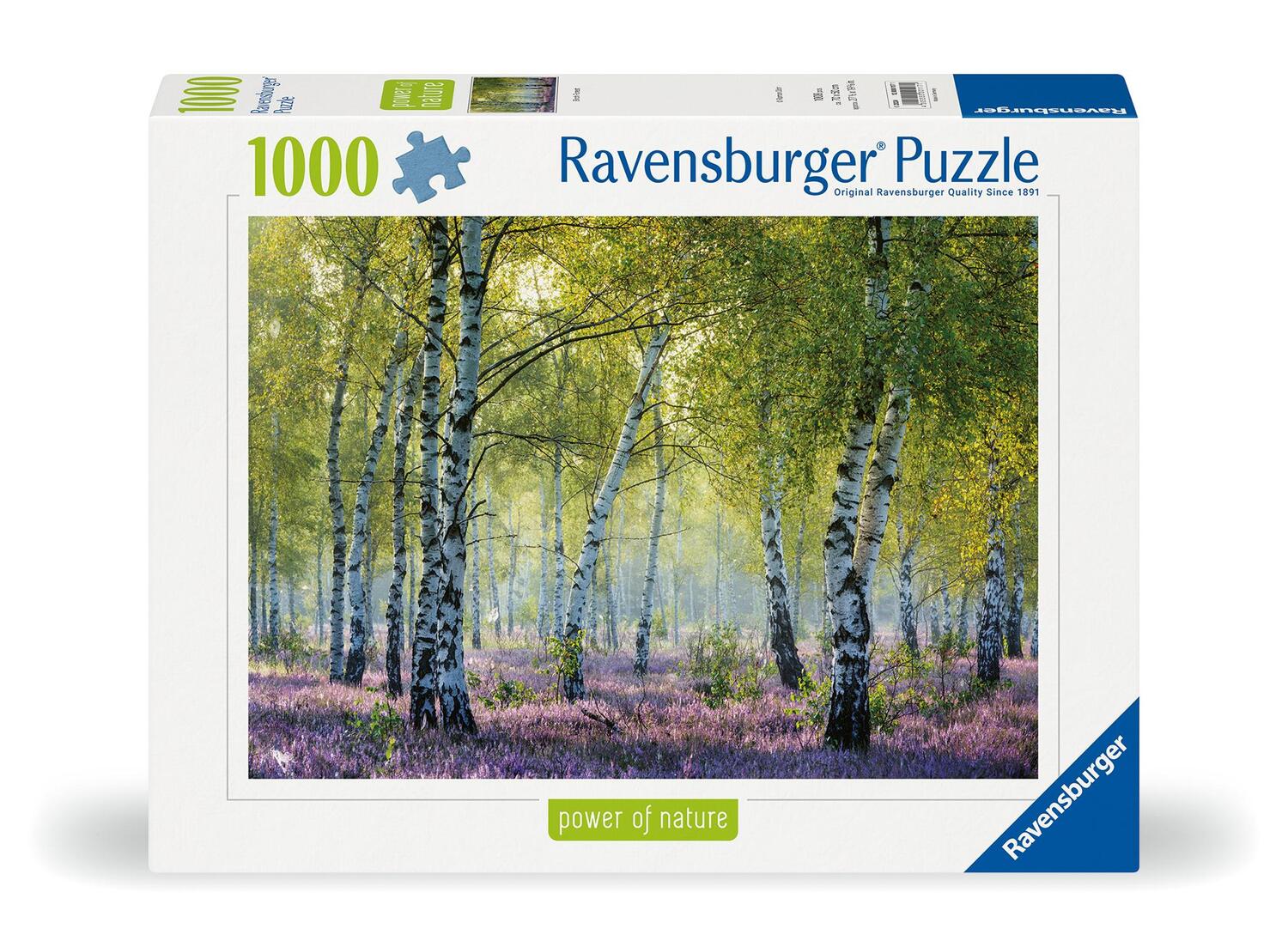 Cover: 4005555001171 | Ravensburger Puzzle Nature Edition 12000117 - Birkenwald - 1000...