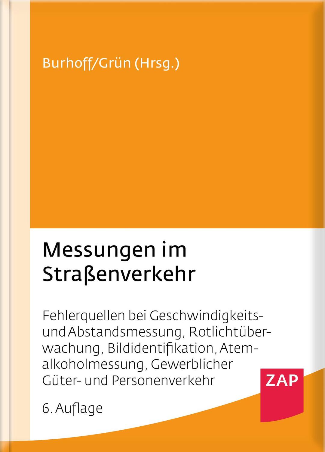 Cover: 9783750800236 | Messungen im Straßenverkehr | Detlef Burhoff (u. a.) | Buch | Deutsch