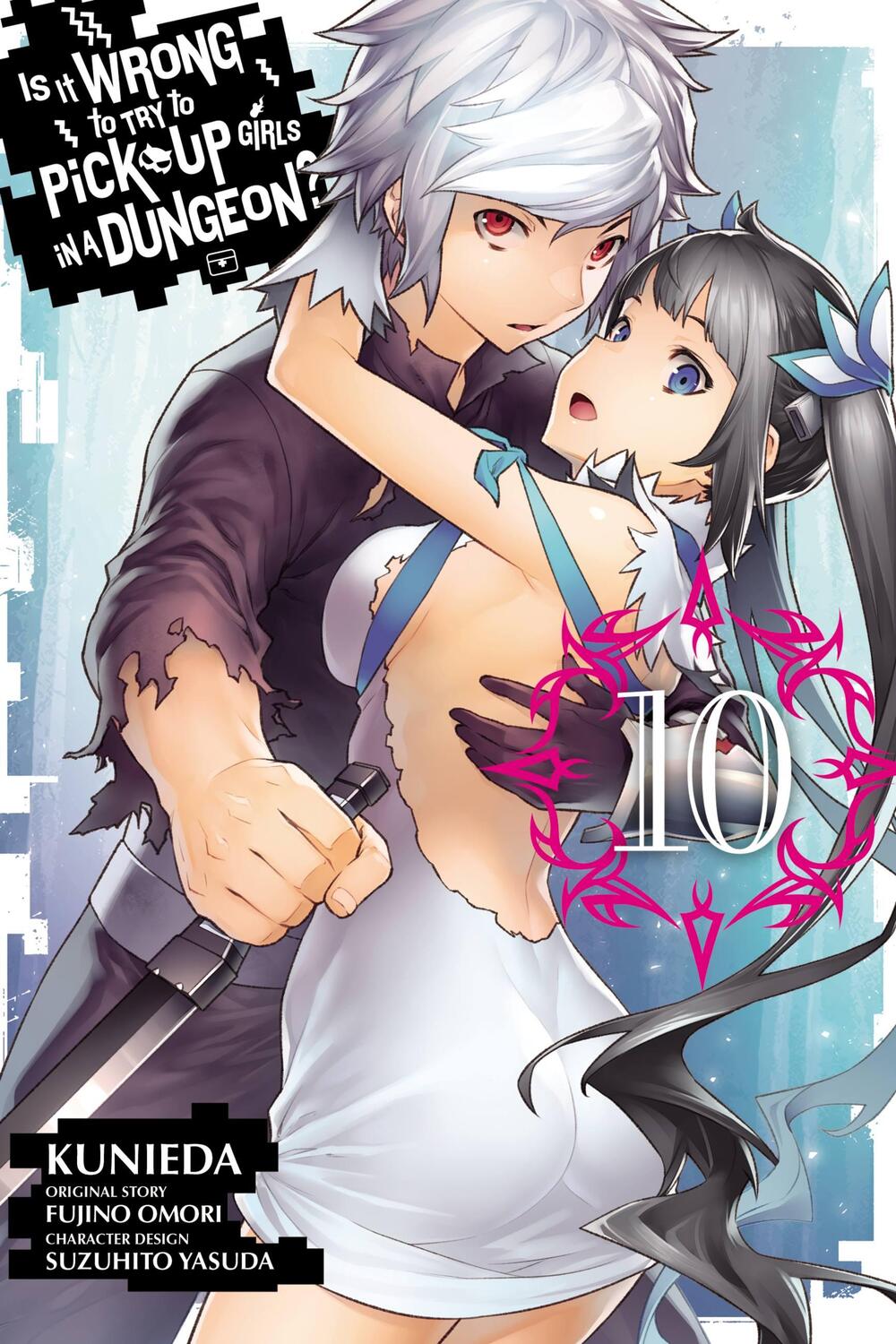 Cover: 9781975383589 | Is It Wrong to Try to Pick Up Girls in a Dungeon?, Vol. 10 (Manga)