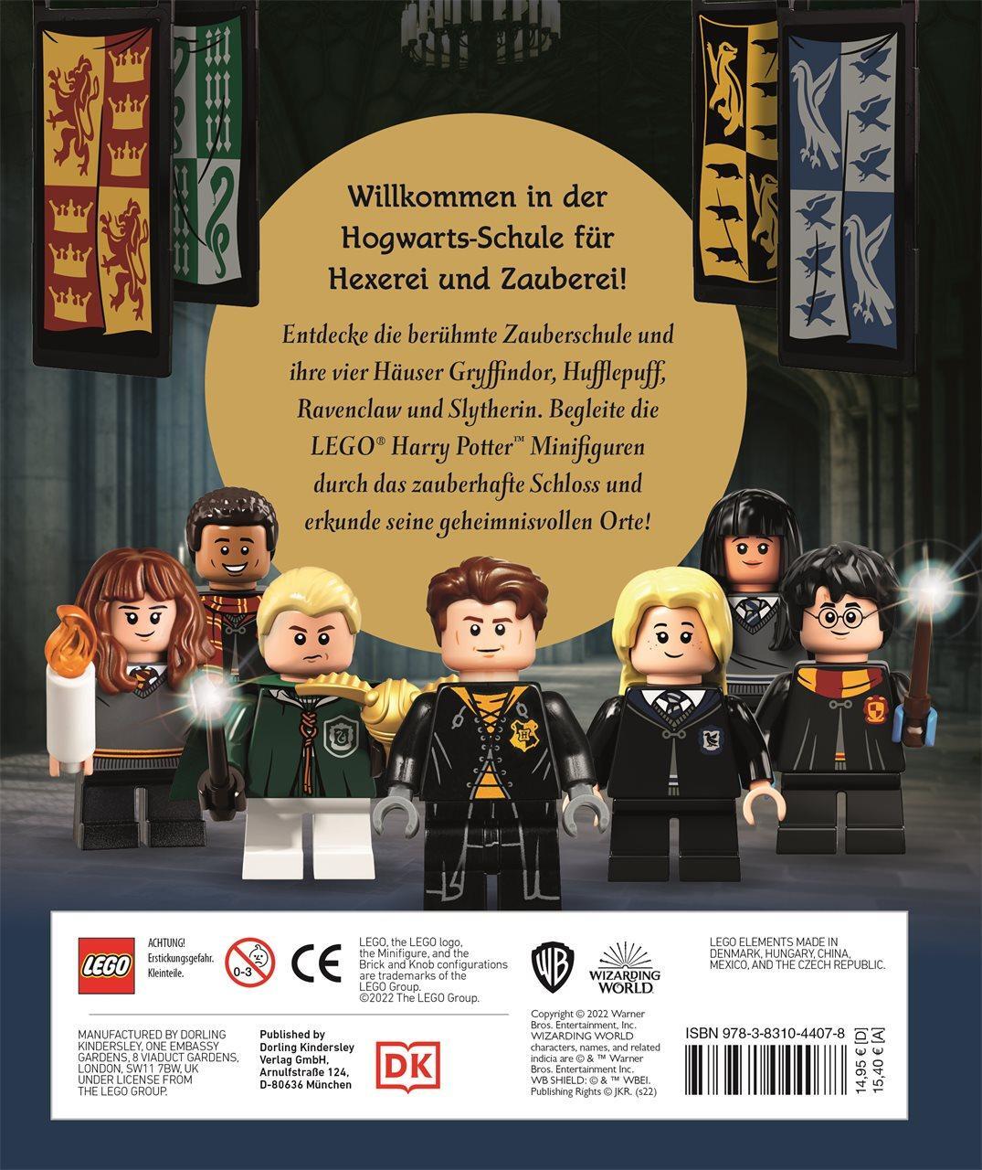 Rückseite: 9783831044078 | LEGO® Harry Potter(TM) Magische Hogwarts-Häuser | Julia March | Buch