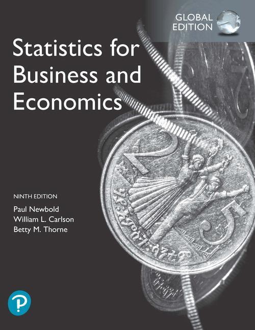 Cover: 9781292315034 | Statistics for Business and Economics, Global Edition | Thorne (u. a.)