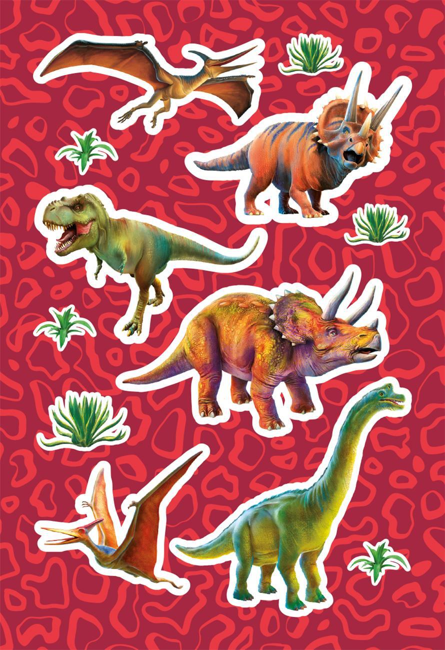 Bild: 9783833244285 | Dinosaurs by P.D. Moreno: Dinostarker Sticker- und Malspaß | Panini