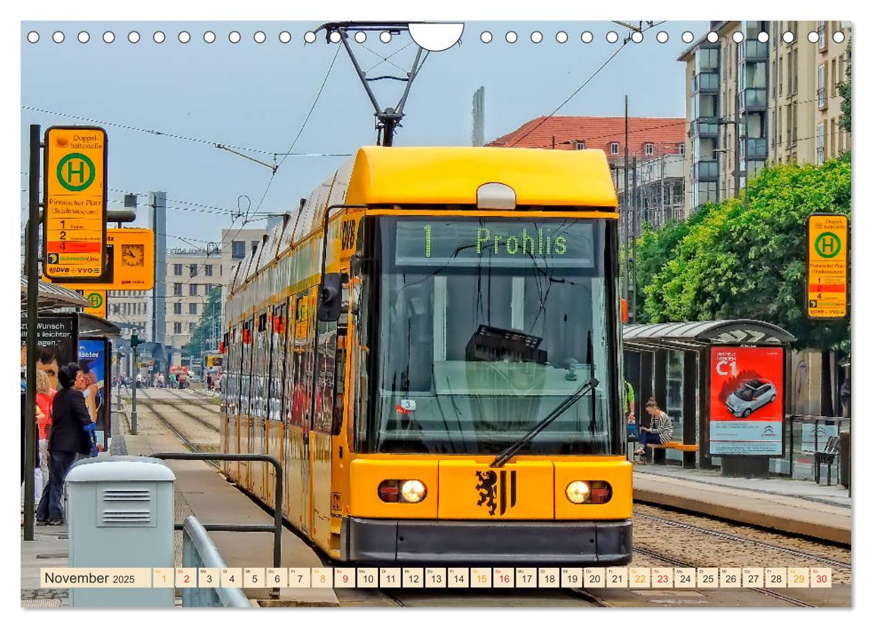 Bild: 9783435350650 | Ich fahre gern Straßenbahn (Wandkalender 2025 DIN A4 quer),...