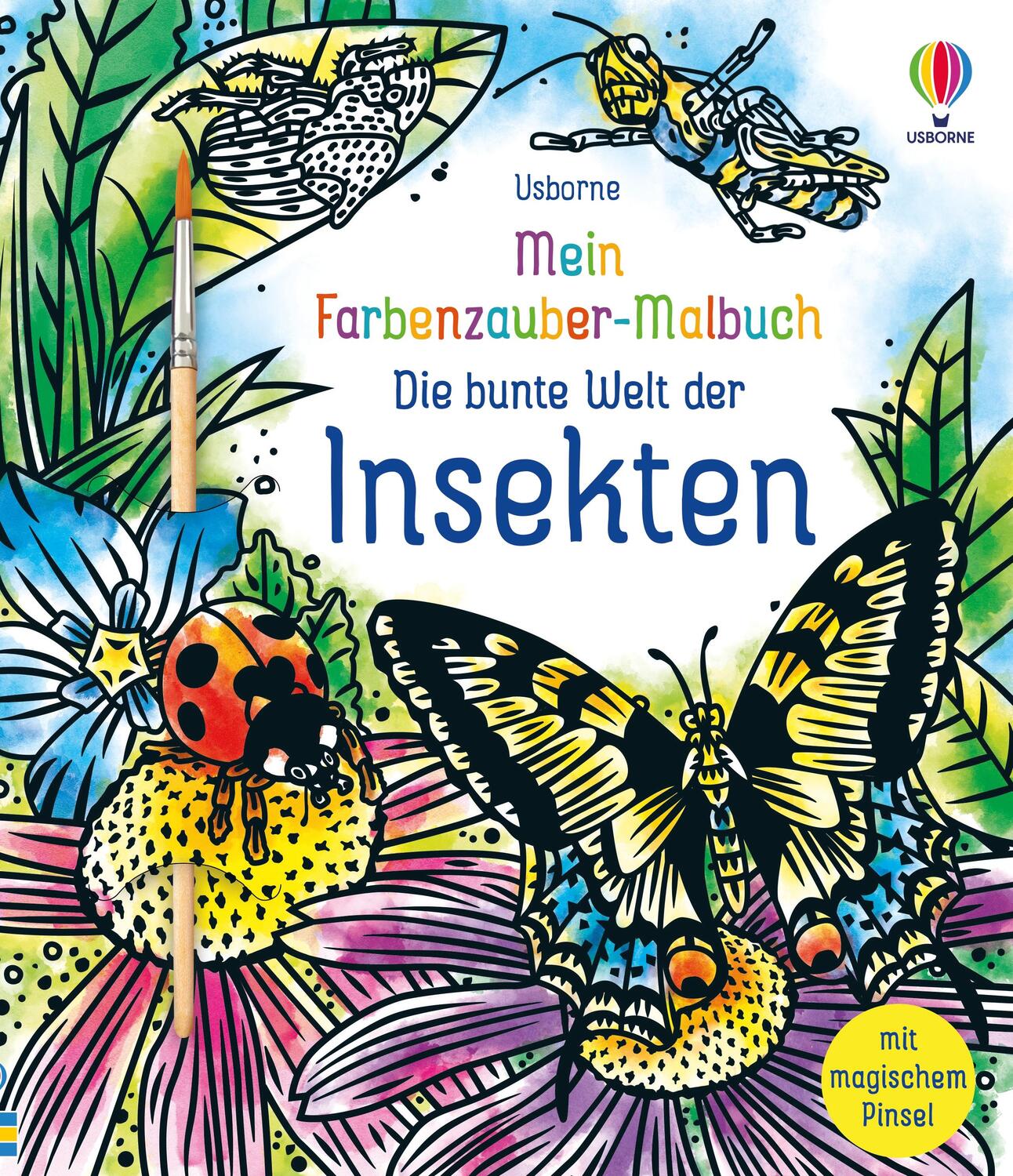 Cover: 9781789418392 | Mein Farbenzauber-Malbuch: Die bunte Welt der Insekten | Wheatley