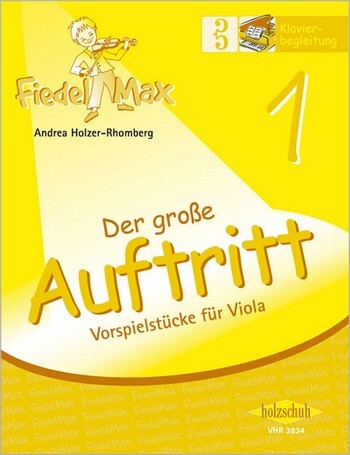 Cover: 4031659038348 | Fiedel-Max Viola Der große Auftritt Band 1 Klavierbegleitung | Buch