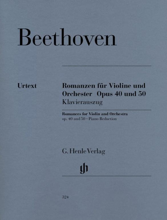 Cover: 9790201803241 | Beethoven, Ludwig van - Violinromanzen G-dur op. 40 und F-dur op. 50