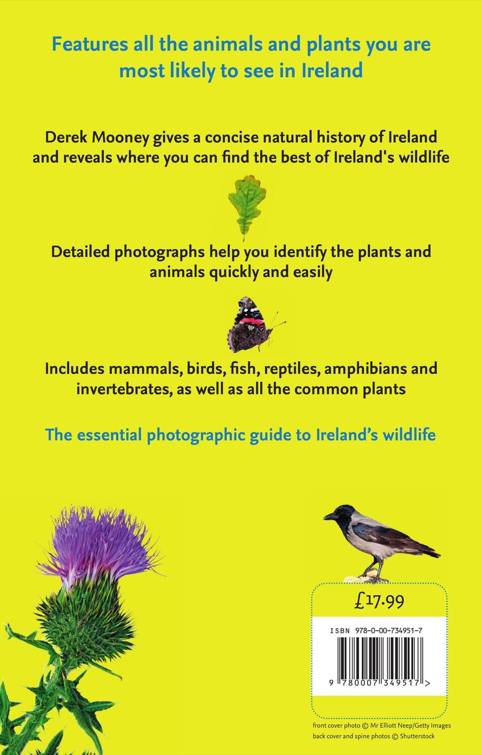 Rückseite: 9780007349517 | Collins Complete Irish Wildlife | Introduction by Derek Mooney | Buch