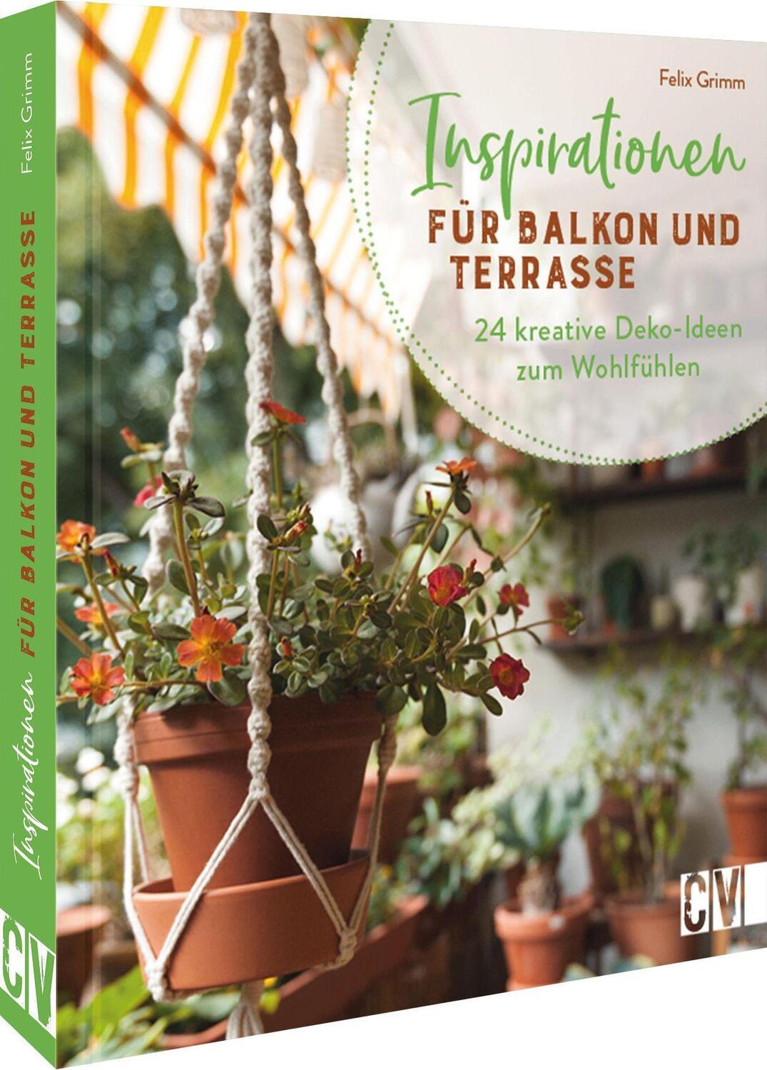 Cover: 9783838838229 | Inspirationen für Balkon und Terrasse | Felix Grimm | Buch | Deutsch