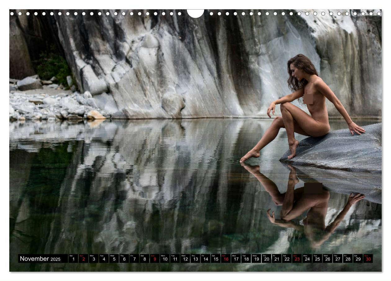 Bild: 9781325940080 | Nudes in Ticino (Wall Calendar 2025 DIN A3 landscape), CALVENDO 12...