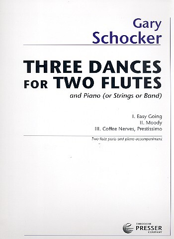 Cover: 9781598062748 | Three Dances for Two Flutes | And Piano (Or Strings Or Band)