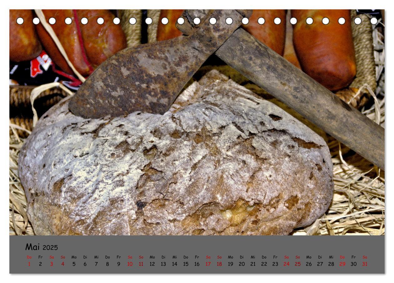 Bild: 9783383989490 | Mein Brotkalender (Tischkalender 2025 DIN A5 quer), CALVENDO...