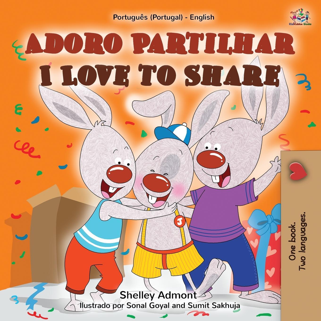 Cover: 9781525920219 | Adoro Partilhar I Love to Share | Kidkiddos Books | Taschenbuch | 2020