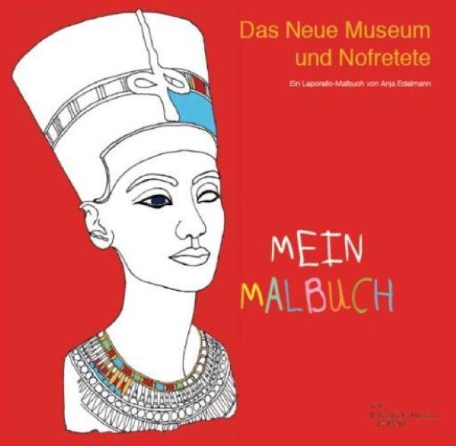 Cover: 9783803002044 | Das Neue Museum und Nofretete | Ein Leporello-Malbuch | Anja Edelmann