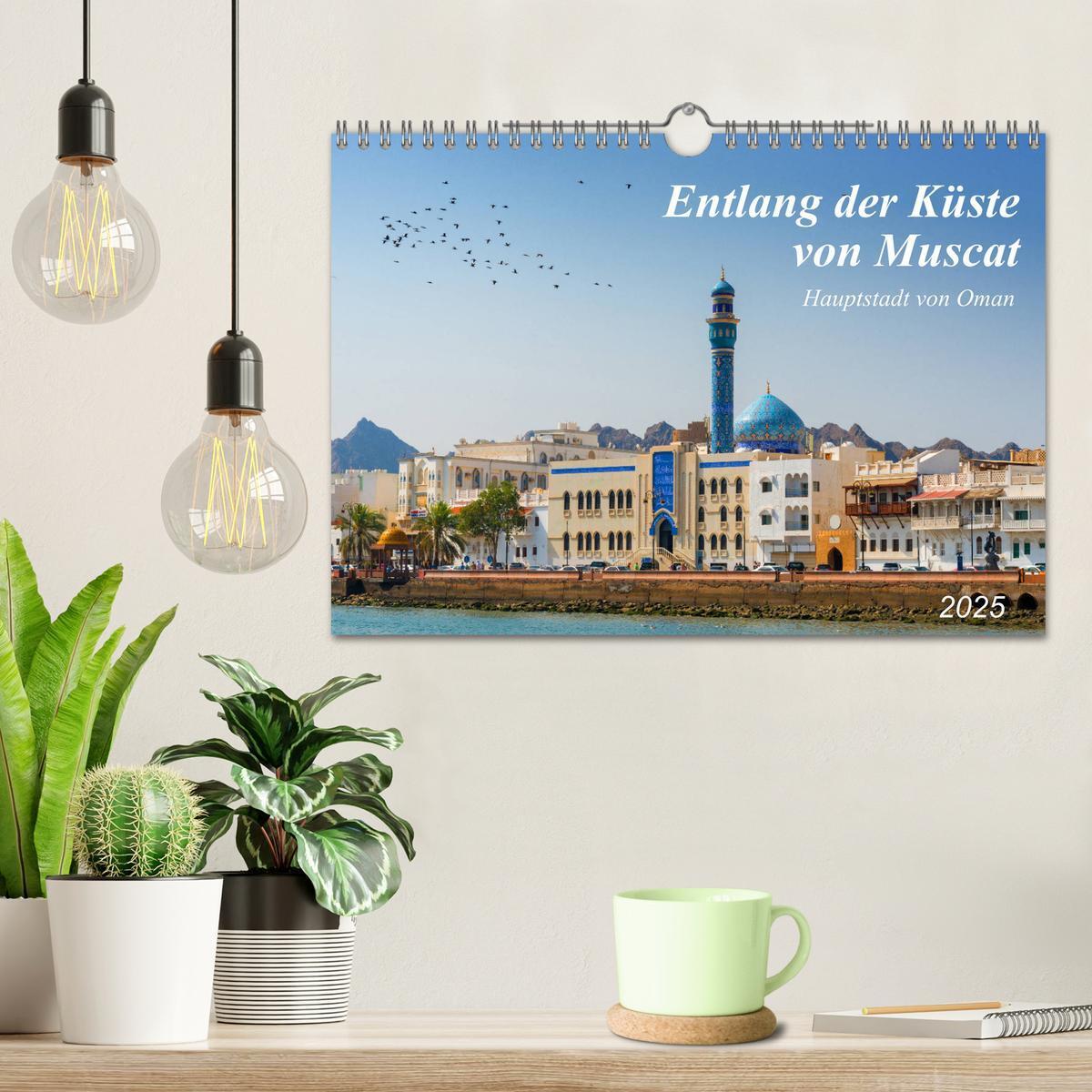 Bild: 9783435127269 | Entlang der Küste von Muscat (Wandkalender 2025 DIN A4 quer),...