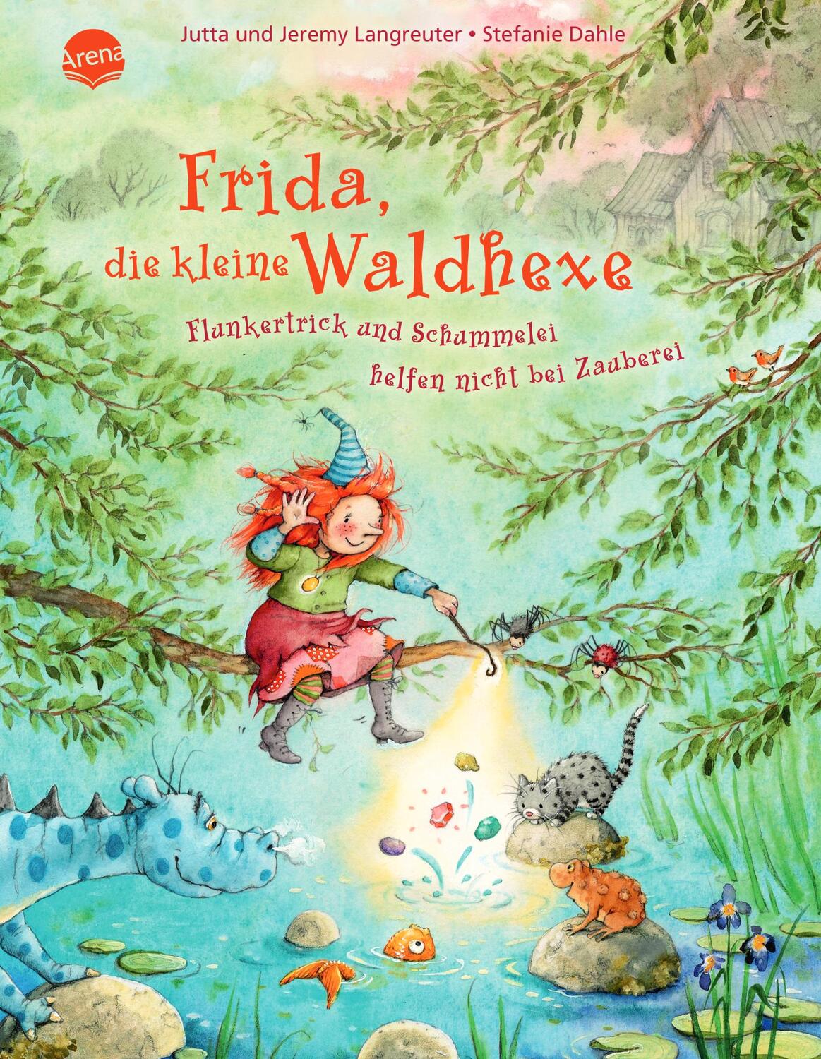 Cover: 9783401719726 | Frida, die kleine Waldhexe (7). Flunkertrick und Schummelei helfen...
